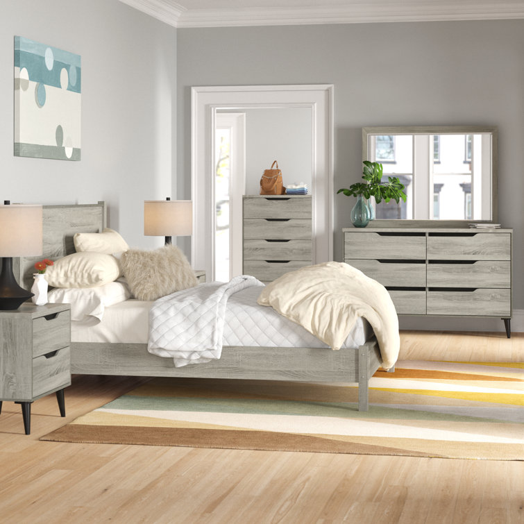 Mercury Row® Olivar Queen Platform Configurable Bedroom Set & Reviews